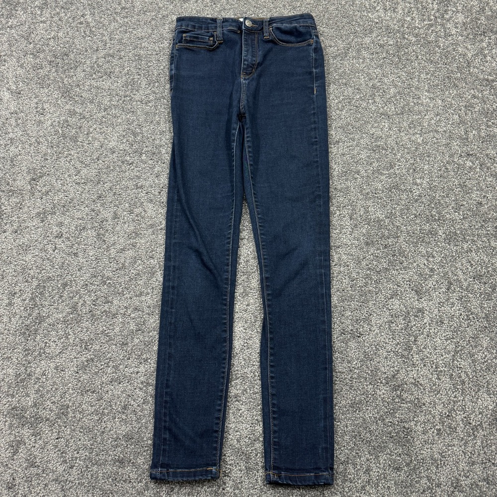 Vervet Jeans Womens 26 Blue Skinny Stretch Dark Wash Denim Preppy City Casual